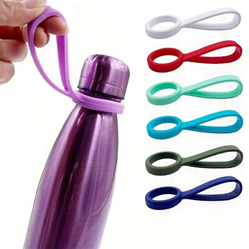 Portable Bottle Warmer - Siliconen elastische fleshandgreepriem voor flessen met