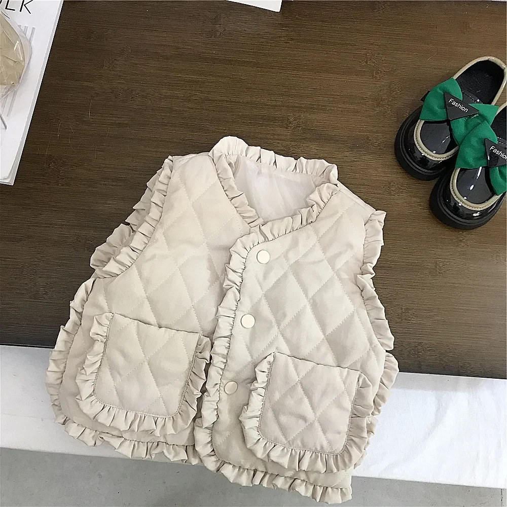 Baby Products Korea - Vest Korea Kinderkleding Meisje Effen Kleur