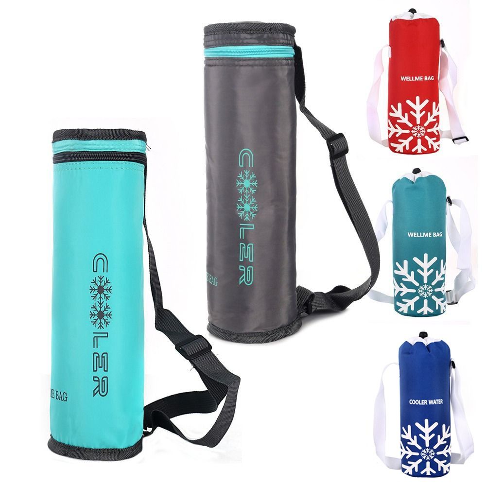 Portable Bottle Warmer - Draagbare Oxford-doek geïsoleerde waterfleshoes met riem,
