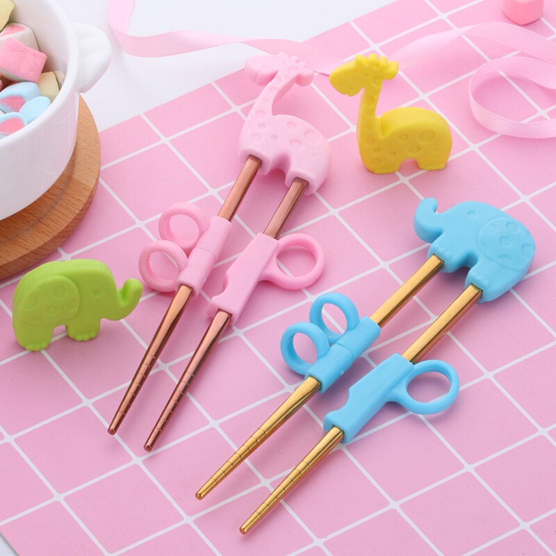 Baby Products Eco Friendly - 2Pairs Kinderen Eetstokjes Voor Kids Baby