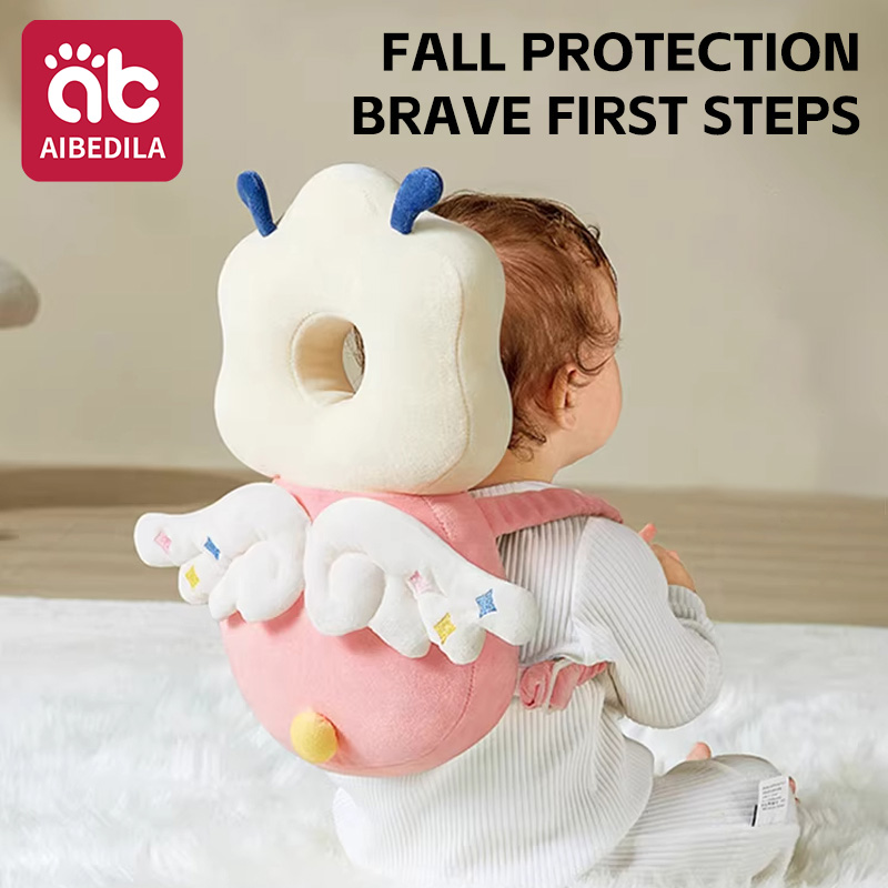 Infant Head Protector - AIBEDILA Baby Hoofdbeschermer Veiligheidskussen Cartoon Anti