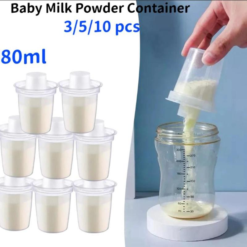 Baby Products Storage Box - Nieuw-1Set 80ML Babymelkpoeder Dispenser Draagbare Babyvoeding