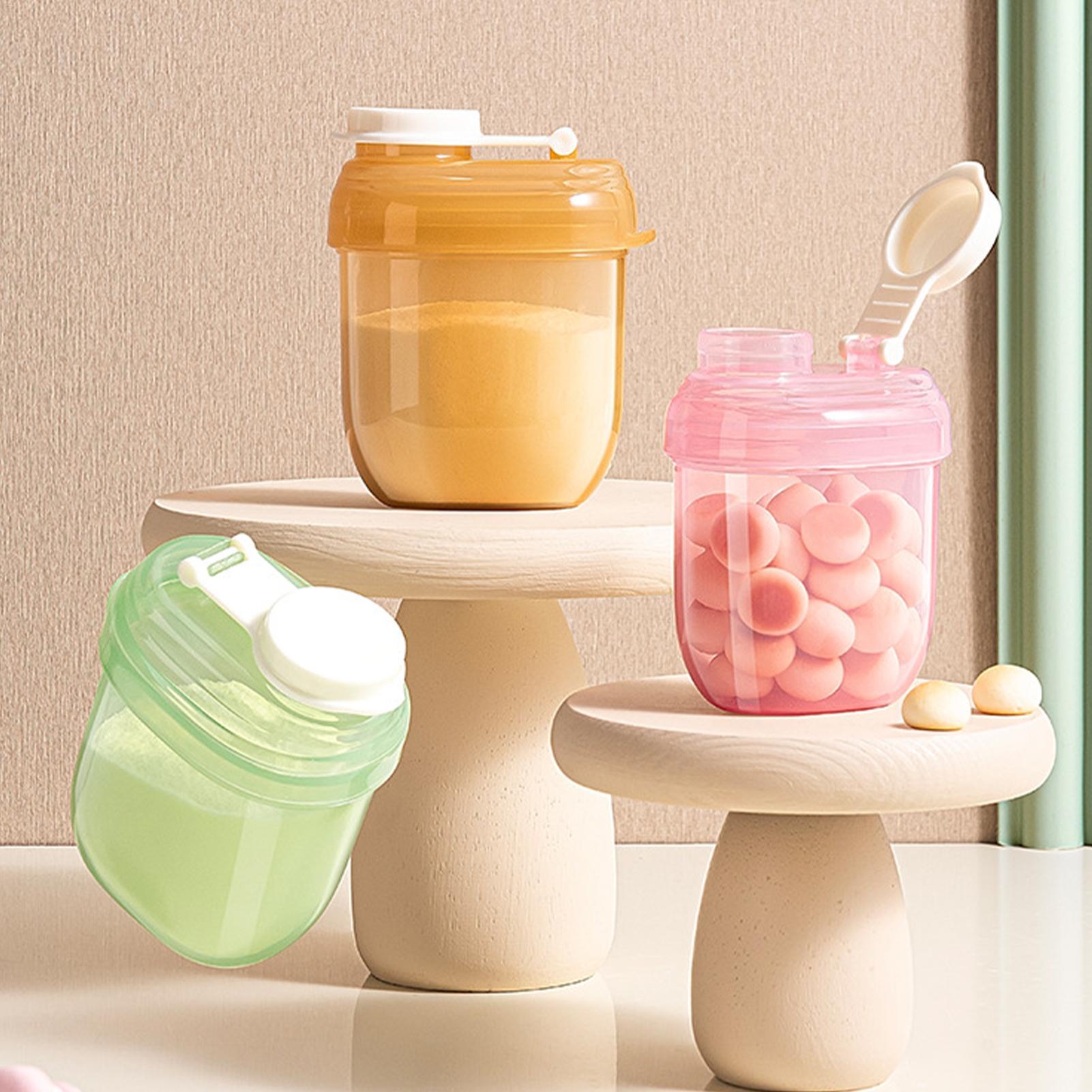 Baby Products Storage Box - Formule-dispenser Draagbare melkpoedercontainer Luchtdicht verzegelde snackopbergdoos