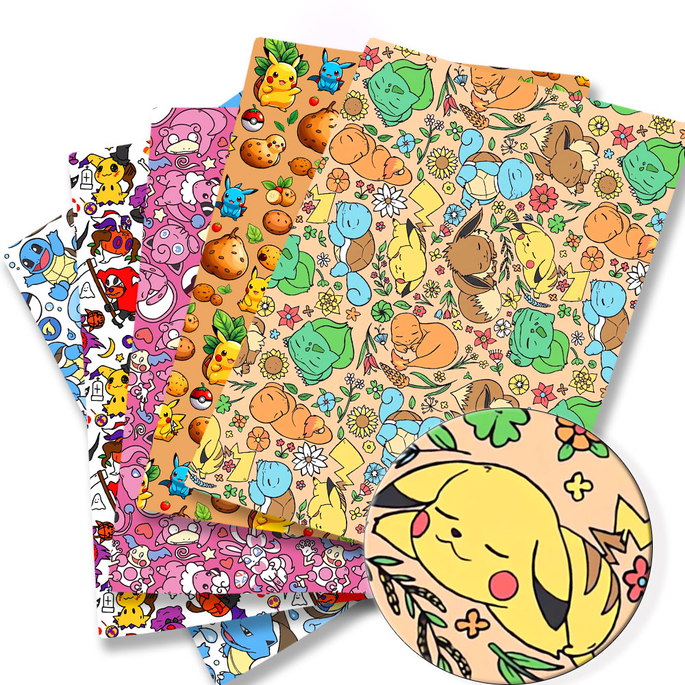 Baby Products Japan - Pokemon Cartoon Fabric140*50cm Handgemaakte Naaien Patchwork