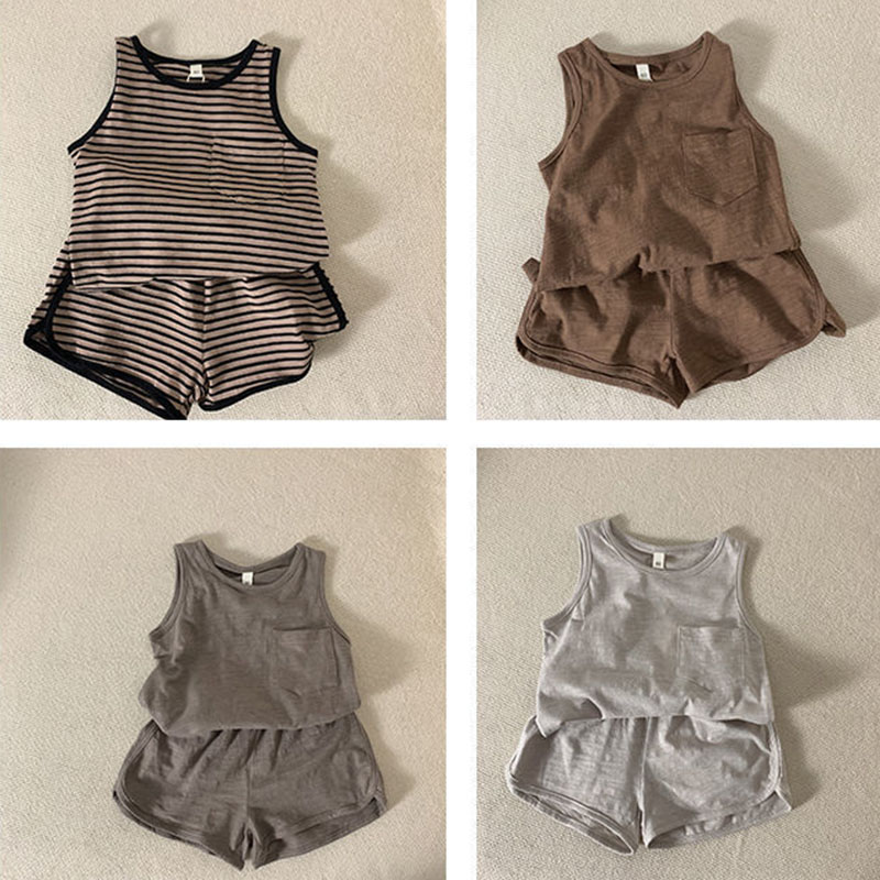 Zomer Baby Kleding Sets 2 Stuk - Baby Products Korea recensie en prijs