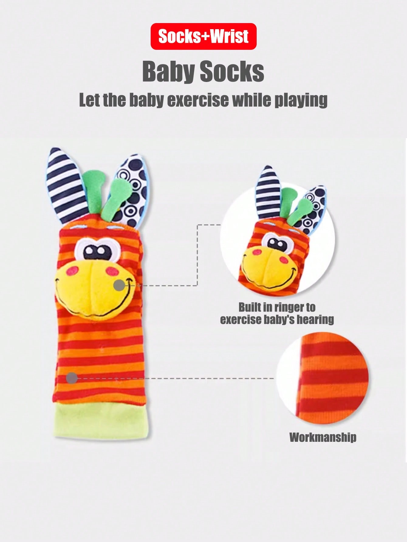 Baby Baby Pols Rammelaar Sokke - Baby Products Game recensie en prijs