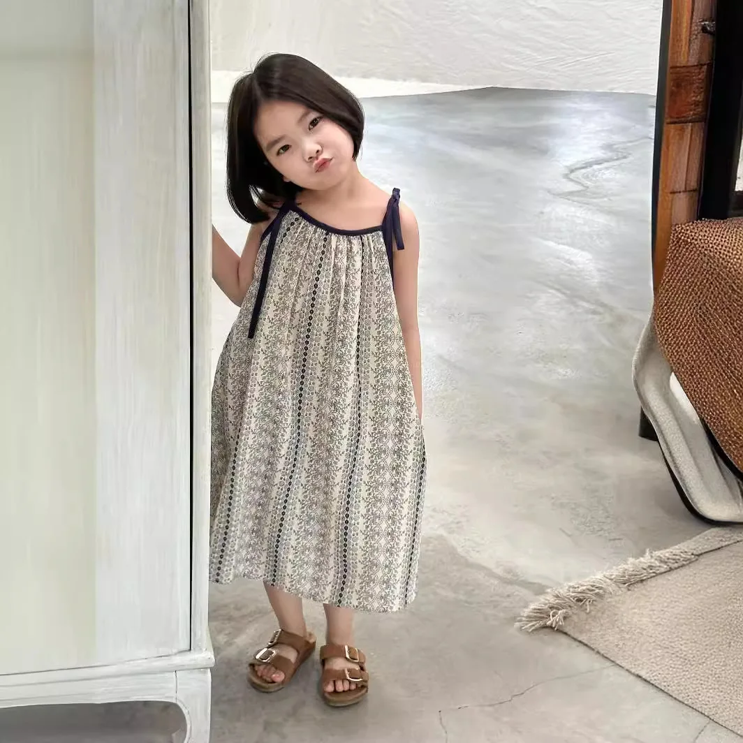 Meisjes Casual Jurken Zomer Ni - Baby Products Korea recensie en prijs